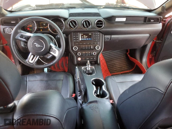 2016 Ford Mustang GT with VIN 1FA6P8CF1G5323500, listed as a Copart auction lot 62330735 with 105,273 mi miles and Salvage title. Bid and sale history available at DreamBid. Image 8.