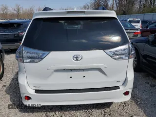 2018 Toyota Sienna SE with VIN 5TDXZ3DC6JS934883, listed as a Copart auction lot 47573264 with 123,524 mi miles and Salvage title. Bid and sale history available at DreamBid. Image 6.