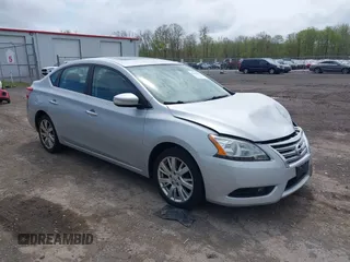 2014 Nissan Sentra SV with VIN 3N1AB7AP3EY204259, listed as a IAAI auction lot 42197573 with 117,747 mi miles and . Bid and sale history available at DreamBid. Image 1.