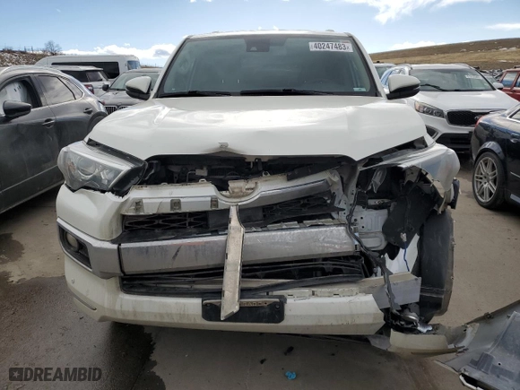 2020 Toyota 4Runner SR5 with VIN JTEBU5JR8L5754919, listed as a Copart auction lot 40247483 with 52,611 mi miles. Bid and sale history available at carsss.com. Image 5.