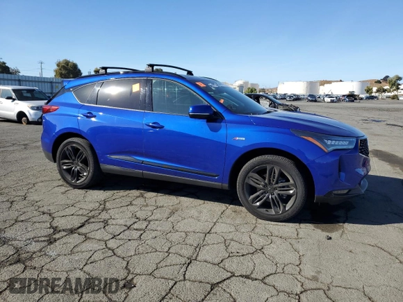 2023 Acura RDX w/A-Spec Package с VIN 5J8TC1H64PL008325, выставлен на аукционе Copart как лот 78928504 с пробегом Не указан миль и Списание • Salvage title. История ставок и продаж доступна на DreamBid. Изображение 4.