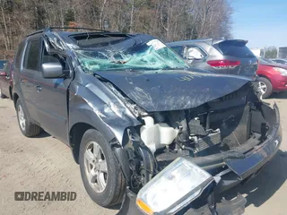 2012 Honda Pilot EX-L with VIN 5FNYF4H75CB045693, listed as a IAAI auction lot 41795689 with 200,686 mi miles and . Bid and sale history available at DreamBid. Image 1.