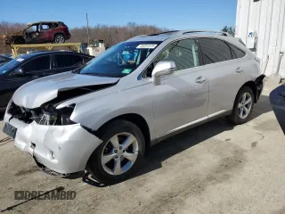 2010 Lexus RX 350 with VIN 2T2BK1BA1AC053033, listed as a Copart auction lot 49251975 with 90,377 mi miles and Salvage Title. Bid and sale history available at carsss.com. Image 1.