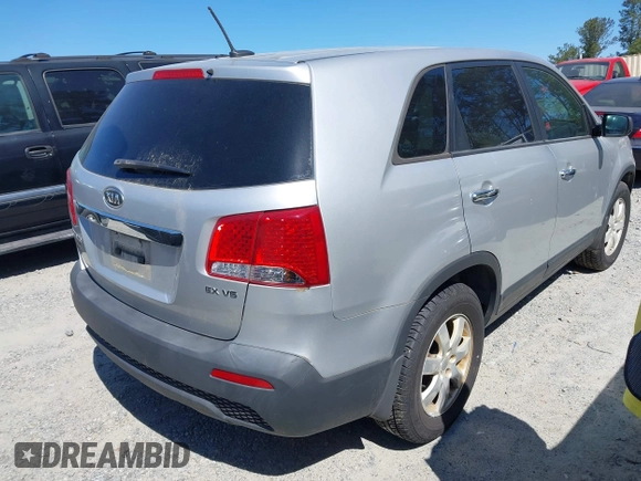 2011 Kia Sorento LX with VIN 5XYKT3A16BG022655, listed as a IAAI auction lot 42053276 with 140,270 mi miles and . Bid and sale history available at DreamBid. Image 4.