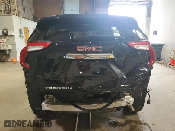 2023 GMC Terrain SLT with VIN 3GKALVEG8PL168551, listed as a Copart auction lot 59562335 with 52,936 mi miles and Clean title. Bid and sale history available at DreamBid. Image 6.