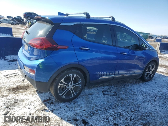 2018 Chevrolet Bolt EV Premier with VIN 1G1FX6S00J4113889, listed as a Copart auction lot 45985225 with 49,015 mi miles and Salvage Title. Bid and sale history available at carsss.com. Image 3.