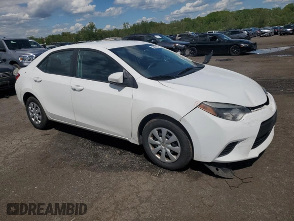 2016 Toyota Corolla L with VIN 2T1BURHE9GC519730, listed as a Copart auction lot 55439625 with 58,846 mi miles and Salvage Title. Bid and sale history available at DreamBid. Image 4.