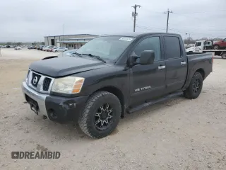 2007 Nissan Titan LE with VIN 1N6BA07BX7N206501, listed as a Copart auction lot 86441424 with 186,800 mi miles and Salvage Title. Bid and sale history available at carsss.com. Image 1.