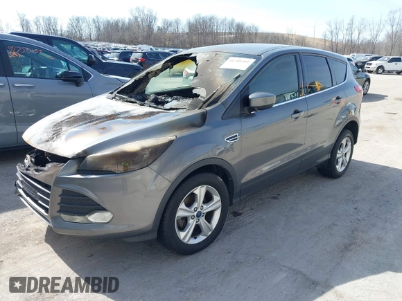 2014 Ford Escape SE with VIN 1FMCU0GX1EUB77611, listed as a IAAI auction lot 41781492 with Not Provided miles. Bid and sale history available at carsss.com. Image 2.