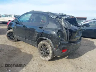 2022 Chevrolet Trax LT with VIN KL7CJPSM4NB534680, listed as a IAAI auction lot 41706535 with 104,130 mi miles. Bid and sale history available at carsss.com. Image 3.
