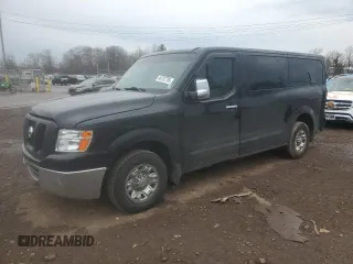 2012 Nissan NV SV z VIN 5BZBF0AA5CN200166, wystawiony jako Copart lot #46757705 z przebiegiem 115 915 mil mil oraz Szkoda całkowita • Salvage title. Historia ofert i sprzedaży dostępna na DreamBid. Obrazek 1.