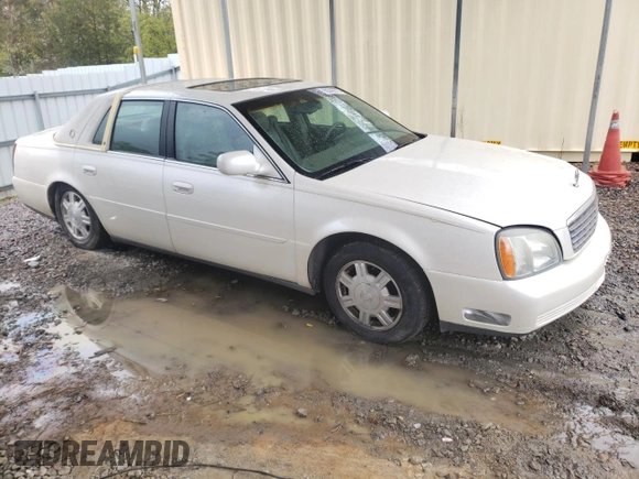 2003 Cadillac DeVille with VIN 1G6KD54YX3U219512, listed as a Copart auction lot 50342675 with 181,193 mi miles and Salvage Title. Bid and sale history available at carsss.com. Image 4.