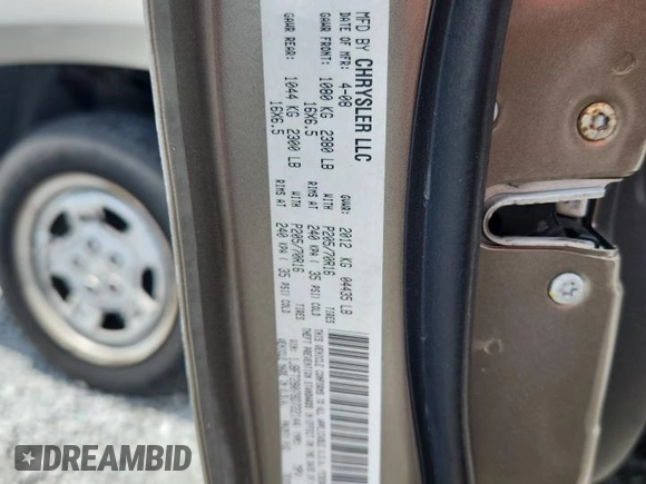 2008 Jeep Patriot Sport with VIN 1J8FT28078D722144, listed as a Copart auction lot 58493765 with 176,133 mi miles and Salvage title. Bid and sale history available at DreamBid. Image 13.