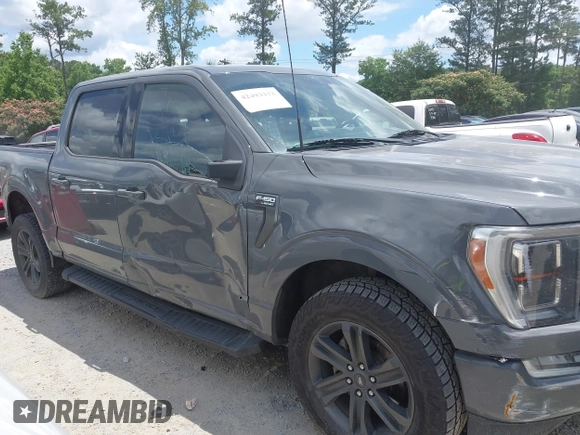 2021 Ford F-150 XL with VIN 1FTFW1E8XMFC04210, listed as a IAAI auction lot 42493373 with 99,181 mi miles and . Bid and sale history available at DreamBid. Image 13.