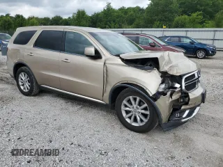 2014 Dodge Durango SXT with VIN 1C4RDHAG6EC412645, listed as a Copart auction lot 60698375 with 164,236 mi miles and Salvage title. Bid and sale history available at DreamBid. Image 4.