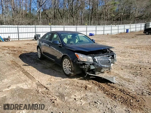 2011 Buick Regal CXL RL6 with VIN W04GU5GC2B1011606, listed as a Copart auction lot 48031465 with 83,383 mi miles and Salvage Title. Bid and sale history available at carsss.com. Image 10.