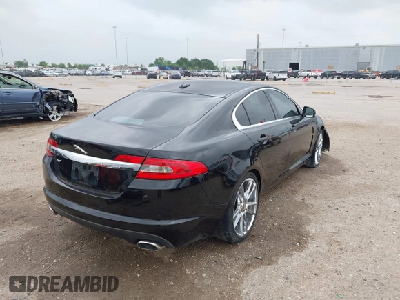 2010 Jaguar XF Premium Luxury with VIN SAJWA0GB0ALR73475, listed as a IAAI auction lot 41952275 with 121,517 mi miles and . Bid and sale history available at DreamBid. Image 4.
