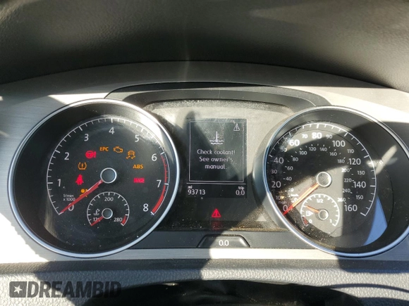 2015 Volkswagen Golf TSI S z VIN 3VW117AU7FM100644, wystawiony jako Copart lot #86591564 z przebiegiem 93 713 mil mil oraz Szkoda całkowita • Salvage title. Historia ofert i sprzedaży dostępna na DreamBid. Obrazek 9.
