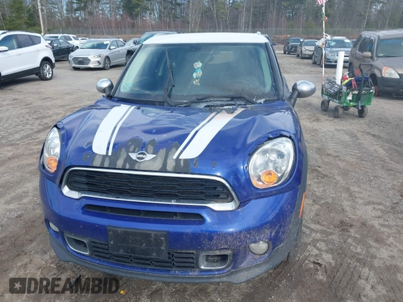 2014 MINI Paceman S with VIN WMWSS7C51EWN72179, listed as a IAAI auction lot 41823211 with 117,151 mi miles and . Bid and sale history available at DreamBid. Image 12.
