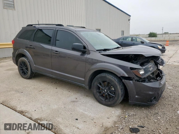 2019 Dodge Journey SE z VIN 3C4PDCBB9KT848399, wystawiony jako Copart lot #54950545 z przebiegiem 102 501 mil mil oraz Szkoda całkowita • Salvage title. Historia ofert i sprzedaży dostępna na DreamBid. Obrazek 4.