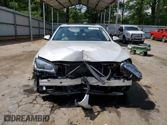 2014 BMW 7 Series 740i z VIN WBAYA6C51ED144132, wystawiony jako Copart lot #55131365 z przebiegiem 116 826 mil mil oraz Szkoda całkowita • Salvage title. Historia ofert i sprzedaży dostępna na DreamBid. Obrazek 5.