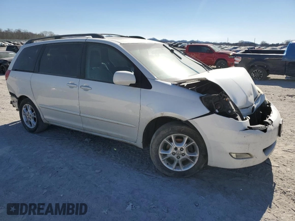 2006 Toyota Sienna XLE with VIN 5TDZA22C36S522621, listed as a Copart auction lot 47387675 with 214,500 mi miles and Salvage Title. Bid and sale history available at carsss.com. Image 4.