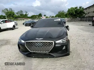 2021 Genesis G70 2.0T z VIN KMTG44LA7MU066768, wystawiony jako Copart lot #79995804 z przebiegiem 19 460 mil mil oraz Nie do naprawy • Non repairable. Historia ofert i sprzedaży dostępna na DreamBid. Obrazek 11.