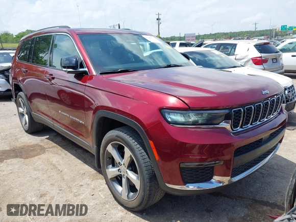2021 Jeep Grand Cherokee Limited z VIN 1C4RJKBG0M8110273, wystawiony jako IAAI lot #42403617 z przebiegiem 85 133 mil mil oraz . Historia ofert i sprzedaży dostępna na DreamBid. Obrazek 1.