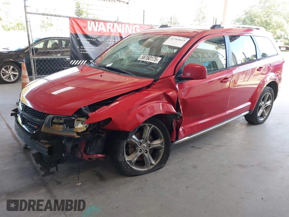 2018 Dodge Journey Crossroad with VIN 3C4PDCGG0JT166725, listed as a IAAI auction lot 42763615 with 123,032 mi miles and . Bid and sale history available at DreamBid. Image 18.