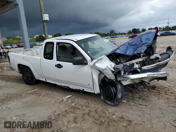 2008 Chevrolet Colorado LS with VIN 1GCCS199788183313, listed as a Copart auction lot 74595344 with 222,041 mi miles and Salvage Title. Bid and sale history available at carsss.com. Image 4.