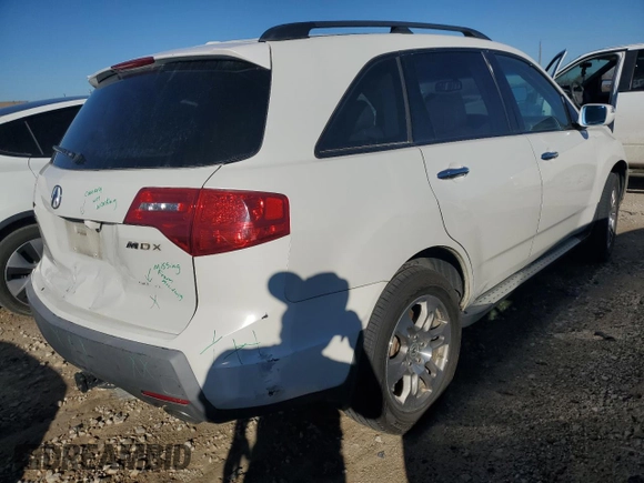 2008 Acura MDX Tech/Pwr Tail Gate with VIN 2HNYD28608H542163, listed as a Copart auction lot 43007725 with 252,616 mi miles and Salvage Title. Bid and sale history available at carsss.com. Image 3.