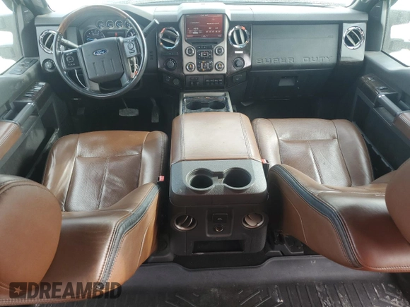 2016 Ford F-350 Lariat with VIN 1FT8W3DT4GED09118, listed as a Copart auction lot 64122675 with 412,383 mi miles and Clean title. Bid and sale history available at DreamBid. Image 8.