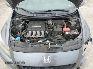 2013 Honda CR-Z with VIN JHMZF1D49DS000435, listed as a Copart auction lot 54651855 with 181,444 mi miles and Salvage Title. Bid and sale history available at carsss.com. Image 11.