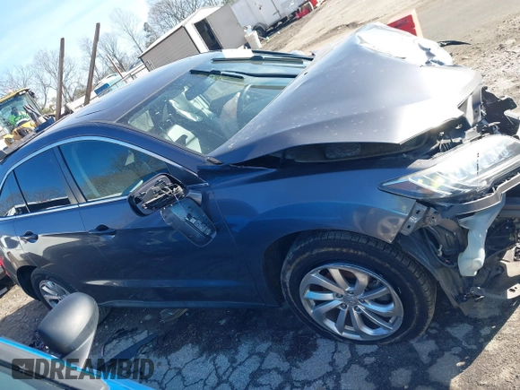 2017 Acura RDX with VIN 5J8TB3H30HL020686, listed as a IAAI auction lot 41448354 with 1 mi miles. Bid and sale history available at carsss.com. Image 14.