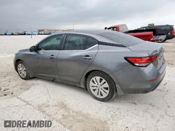 2020 Nissan Sentra S with VIN 3N1AB8BV4LY234757, listed as a Copart auction lot 51538765 with 53,342 mi miles and Salvage Title. Bid and sale history available at DreamBid. Image 2.