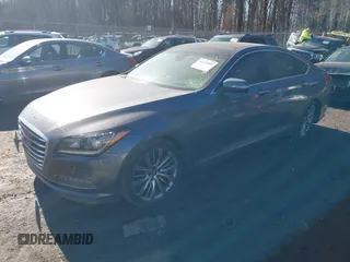 2017 Genesis G80 Ultimate z VIN KMHGN4JF6HU173239, wystawiony jako IAAI lot #41431822 z przebiegiem 140 552 mil mil oraz . Historia ofert i sprzedaży dostępna na DreamBid. Obrazek 17.