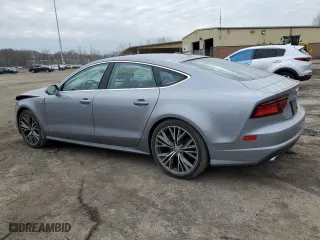 2017 Audi A7 Premium Plus with VIN WAUW2AFC3HN005720, listed as a Copart auction lot 47441265 with 82,690 mi miles and Salvage Title. Bid and sale history available at carsss.com. Image 2.