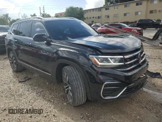 2023 Volkswagen Atlas SEL Premium R-Line z VIN 1V2FR2CA1PC501812, wystawiony jako Copart lot #68935884 z przebiegiem 42 736 mil mil oraz Szkoda całkowita • Salvage title. Historia ofert i sprzedaży dostępna na DreamBid. Obrazek 4.
