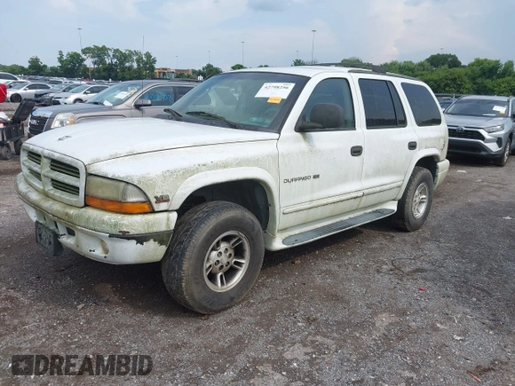 2000 Dodge Durango with VIN 1B4HS28N7YF260524, listed as a IAAI auction lot 42798256 with 137,901 mi miles and . Bid and sale history available at DreamBid. Image 2.