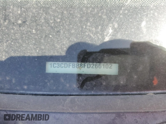 2015 Dodge Dart SXT with VIN 1C3CDFBB8FD266102, listed as a Copart auction lot 46630255 with 268,141 mi miles and Salvage Title. Bid and sale history available at carsss.com. Image 12.