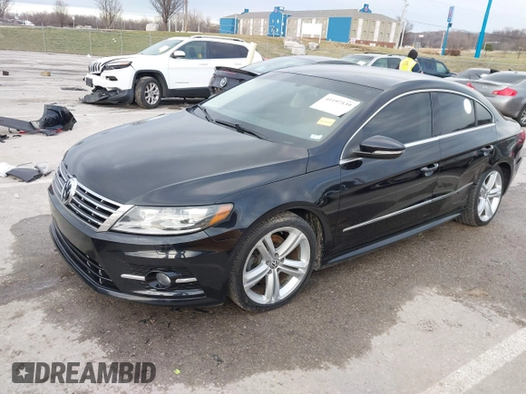 2014 Volkswagen CC R-Line with VIN WVWBN7ANXEE521055, listed as a IAAI auction lot 41197539 with 94,902 mi miles. Bid and sale history available at carsss.com. Image 19.