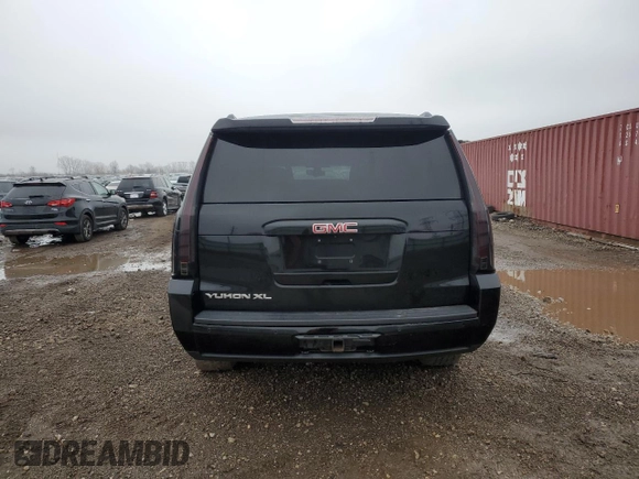 2016 GMC Yukon XL SLE with VIN 1GKS2FKC7GR116044, listed as a Copart auction lot 81989544 with 183,598 mi miles and Salvage Title. Bid and sale history available at carsss.com. Image 6.