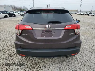 2022 Honda HR-V EX with VIN 3CZRU6H5XNM721391, listed as a Copart auction lot 52780175 with 26,533 mi miles and Salvage Title. Bid and sale history available at carsss.com. Image 6.