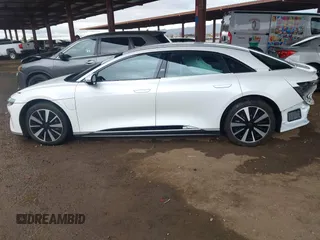 2023 Lucid Air Touring with VIN 50EA1TEA1PA004823, listed as a IAAI auction lot 41728833 with 1 mi miles. Bid and sale history available at carsss.com. Image 13.