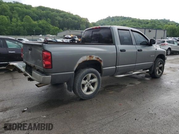 2008 Dodge 1500 ST z VIN 1D7HU18N68J134195, wystawiony jako Copart lot #57781925 z przebiegiem 122 316 mil mil oraz Szkoda całkowita • Salvage title. Historia ofert i sprzedaży dostępna na DreamBid. Obrazek 3.