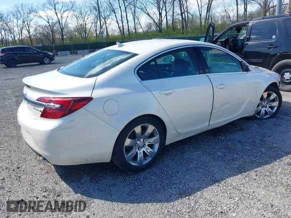2014 Buick Regal with VIN 2G4GK5EX7E9185183, listed as a IAAI auction lot 41983224 with 164,540 mi miles. Bid and sale history available at carsss.com. Image 4.