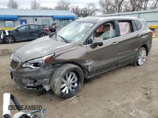 2016 Buick Envision Premium I with VIN LRBFXESX2GD236521, listed as a Copart auction lot 42944665 with 104,083 mi miles and Salvage Title. Bid and sale history available at DreamBid. Image 1.