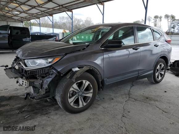 2020 Honda CR-V LX with VIN 5J6RW1H25LA007696, listed as a Copart auction lot 47802045 with 50,439 mi miles and Salvage Title. Bid and sale history available at carsss.com. Image 1.