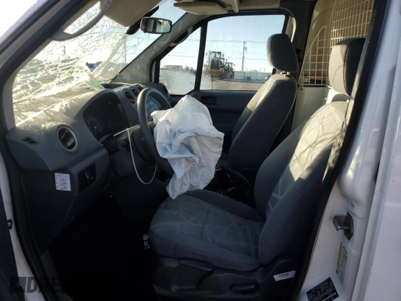 2013 Ford Transit Connect XLT with VIN NM0LS7DN1DT157270, listed as a Copart auction lot 81300314 with Not provided miles and Salvage title. Bid and sale history available at DreamBid. Image 7.