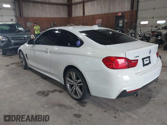 2014 BMW 4 Series 435i xDrive with VIN WBA3R5C54EK186187, listed as a IAAI auction lot 42248064 with 73,532 mi miles and . Bid and sale history available at DreamBid. Image 3.